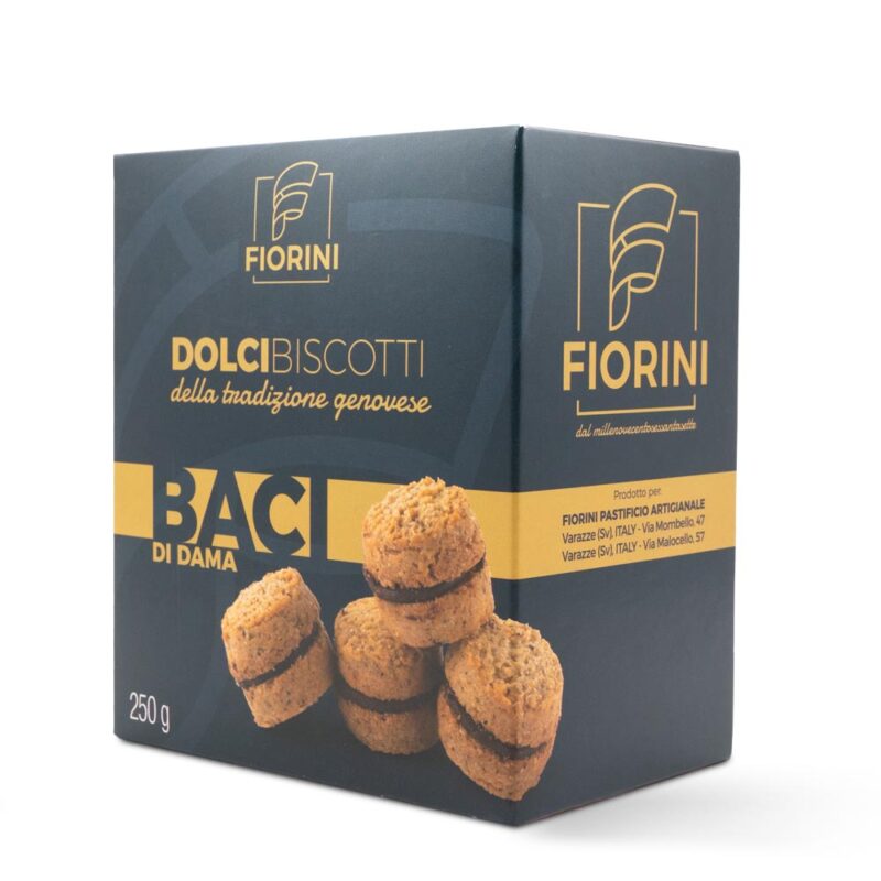 Packaging dei Baci di Dama di Casa Fiorini